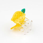 Lemon mini hair claw clip